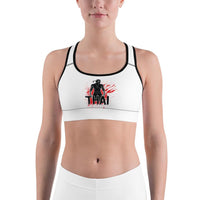Brassière Muay Thaï BS-BT07 Blanc / XS