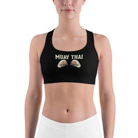 Brassière Muay Thaï BS-MT05 Noir / XS