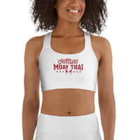 Brassière Muay Thaï BS-MT08 Blanc / XS
