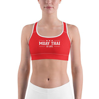 Brassière Muay Thaï is Life BS-MT12 Rouge / XS