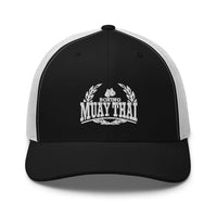 Casquette Muay Thaï CU-BT04 Noir / Blanc