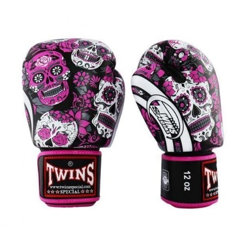 Gants de boxe thai Enfant Twins BGVS3 Synthétique Rose, tarifs