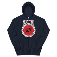 Hoodie Muay Thaï HH-MT07 Bleu Marine / S