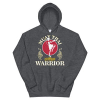 Hoodie Muay Thaï Warrior Gris Foncé Chiné / S