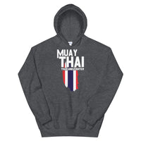 Hoodie Street Fight Muay Thaï Gris Foncé Chiné / S