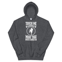 Hoodie Street Fight Thaïlande Gris Foncé Chiné / S