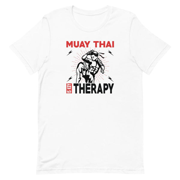 T-shirt Muay Thaï Therapy Blanc / S
