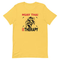 T-shirt Muay Thaï Therapy Jaune / S