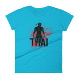 T-shirt Thaï Boxing TF-BT07 Bleu bondi / S