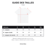 Guide des tailles – T-Shirt