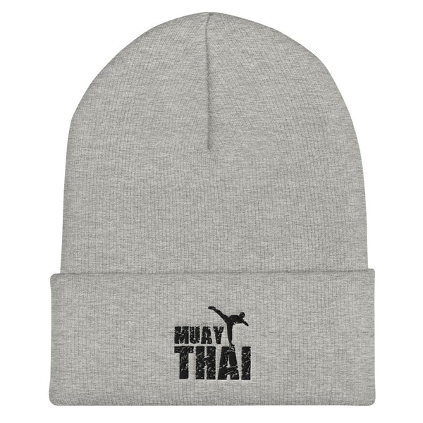 Bonnet Muay Thaï BU-BT01 Gris Chiné