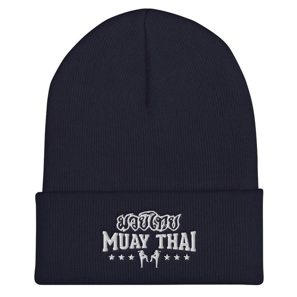Bonnet Muay Thaï BU-BT02 Bleu Marine