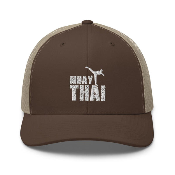 Casquette Muay Thaï CU-BT01 Marron / Kaki