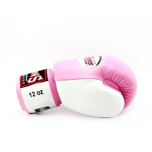 Gants de Boxe Twins Air Flow Rose & Blanc | Univers Boxe