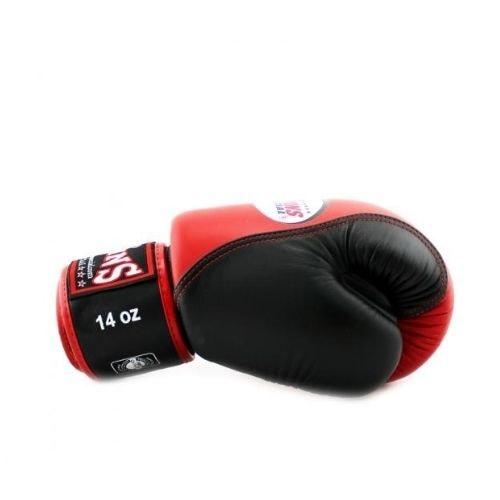 Gants de Boxe Twins BGVL7 Noir & Rouge Univers Boxe