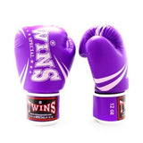 Gants de boxe thai Enfant Twins BGVS3 Synthétique Violet, tarifs