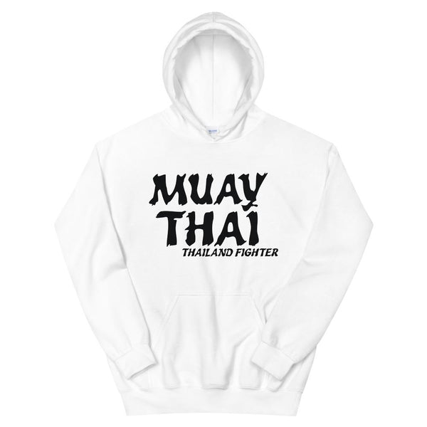 Hoodie Boxe Thaï HF-BT05 Blanc / S