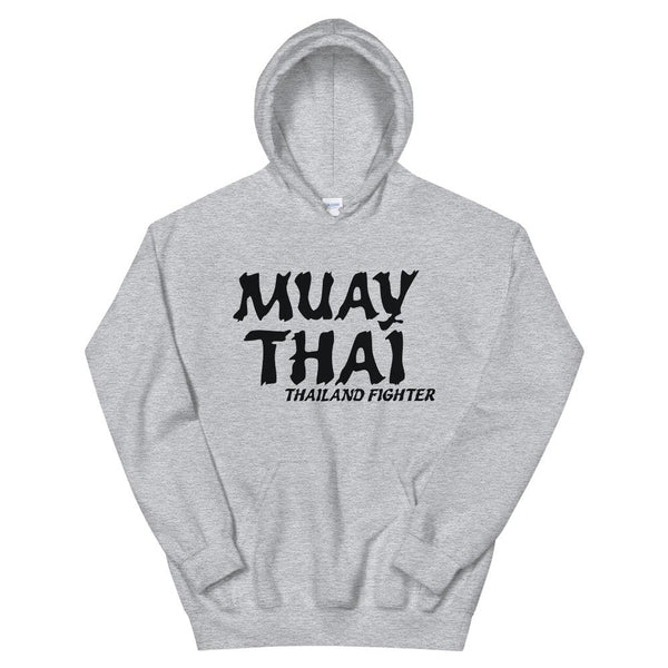 Hoodie Boxe Thaï HF-BT05 Gris Sport / S