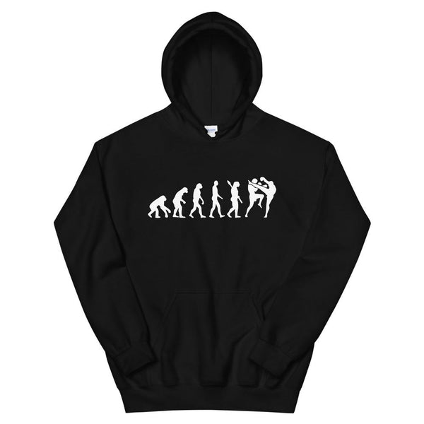 Hoodie Evolution Homme Noir / S