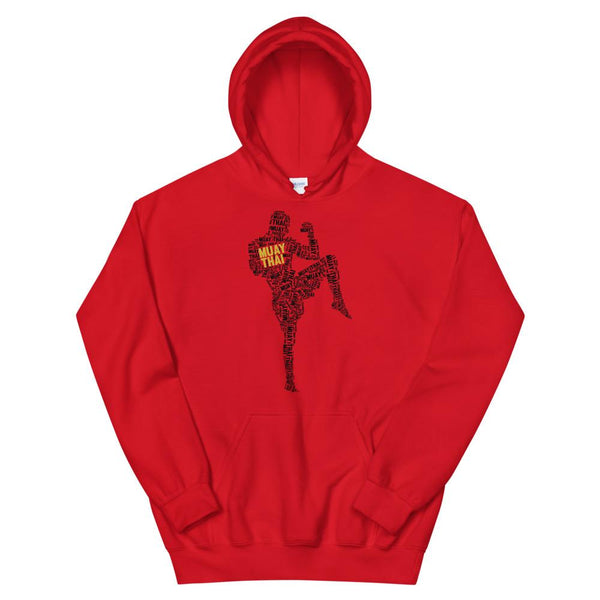 Hoodie Muay Thaï HF-MT02 Rouge / S