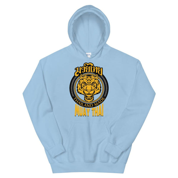Hoodie Muay Thaï HH-MT01 Bleu Clair / S