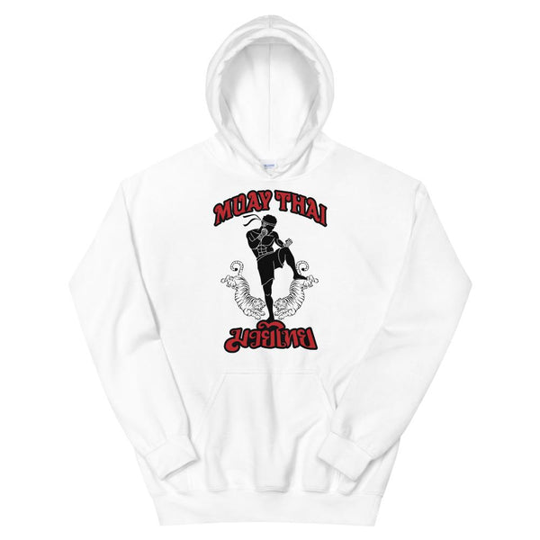 Hoodie Muay Thaï HH-MT04 Blanc / S