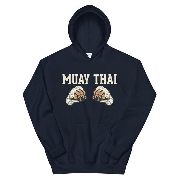 Hoodie Muay Thaï HH-MT05 Bleu Marine / S