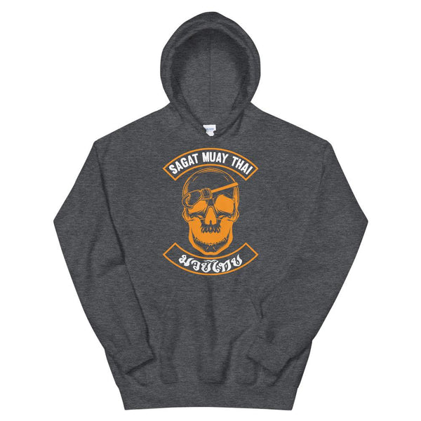 Hoodie Muay Thaï Sagat HF-BT11 Gris Foncé Chiné / S