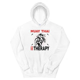 Hoodie Muay Thaï Therapy Blanc / S