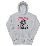 Hoodie Muay Thaï Therapy Gris Sport / S