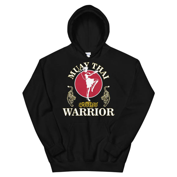 Hoodie Muay Thaï Warrior Noir / S