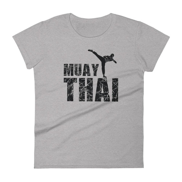 T-shirt Boxe Thaï TF-BT01 Gris Chiné / S