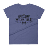 T-shirt Boxe Thaï TF-BT02 Bleu Chiné / S