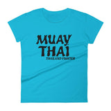 T-shirt Boxe Thaï TF-BT05 Bleu bondi / S