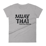 T-shirt Boxe Thaï TF-BT05 Gris Chiné / S
