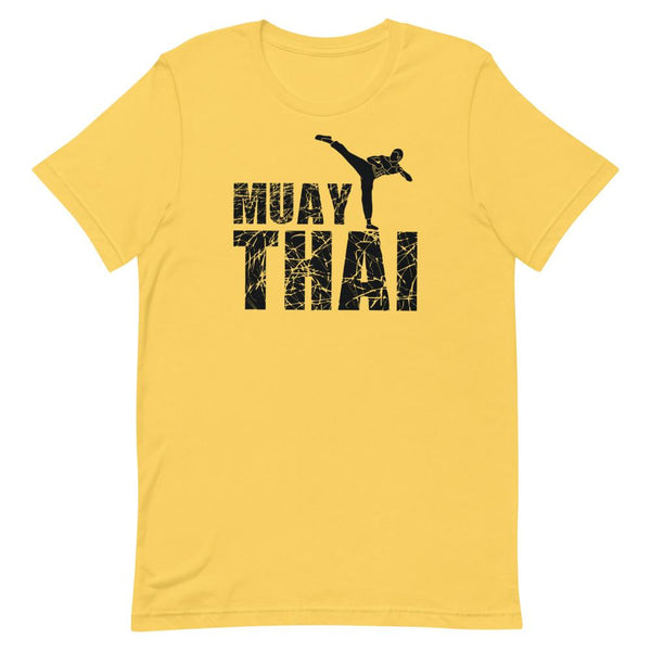 T-shirt Boxe Thaï TH-BT01 Jaune / S