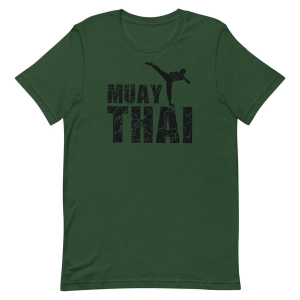 T-shirt Boxe Thaï TH-BT01 Vert Forêt / S