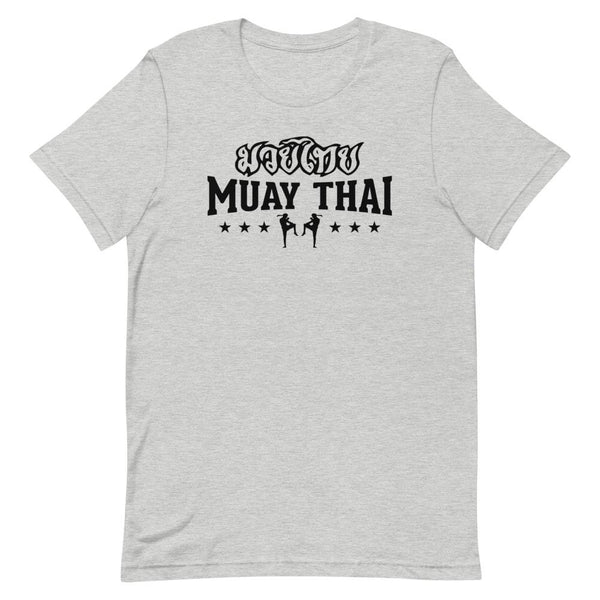 T-shirt Boxe Thaï TH-BT02 Gris Chiné / S