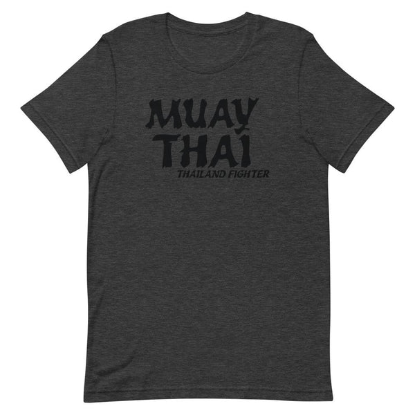 T-shirt Boxe Thaï TH-BT05 Gris Foncé Chiné / S