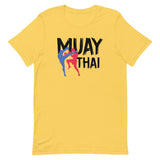 T-shirt Boxe Thaï TH-BT06 Jaune / S