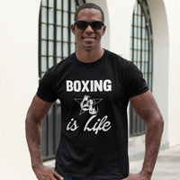 T-shirt Boxing is Life - Univers Boxe