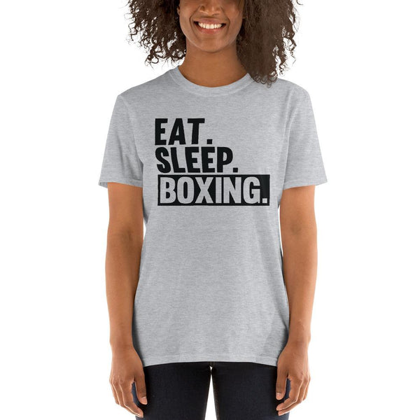 T-shirt Eat Sleep Boxing Femme - Univers Boxe