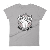 T-shirt Fight Till The End TF-BT10 Gris Chiné / S