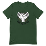T-shirt Fight Till The End Vert Forêt / S