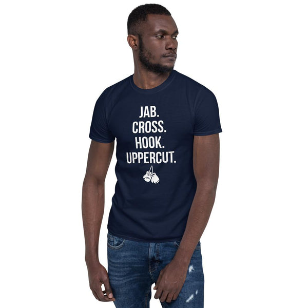 T-shirt Jab Cross Hook Uppercut - Univers Boxe: Vêtements & Accessoires de Boxe