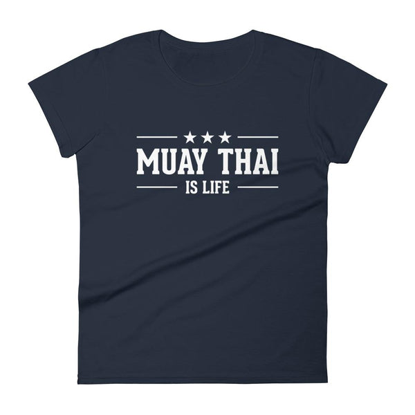 T-shirt Muay Thaï is Life TF-MT12 Bleu Marine / S