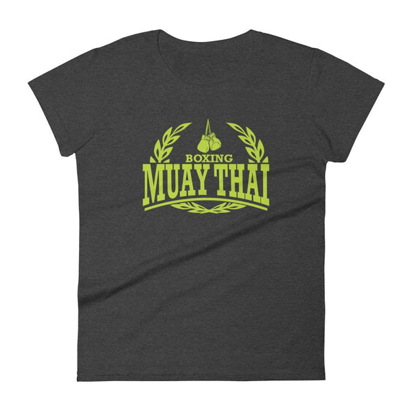 T-shirt Muay Thaï TF-MT03 Gris Foncé Chiné / S