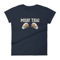 T-shirt Muay Thaï TF-MT05 Bleu Marine / S