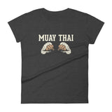 T-shirt Muay Thaï TF-MT05 Gris Foncé Chiné / S