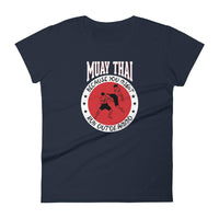 T-shirt Muay Thaï TF-MT07 Bleu Marine / S